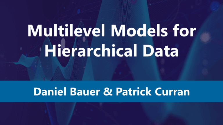 Multilevel Models for Hierarchical Data