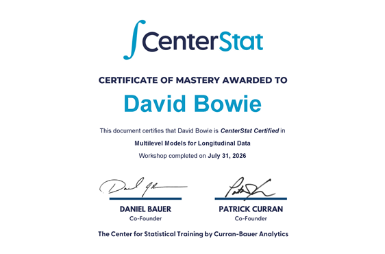 DB Certificate